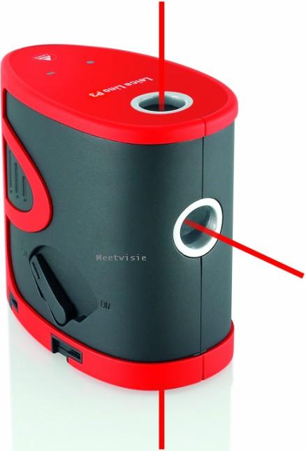 Leica Lino P3 Puntlaser - bouwlaser - Meetvisie ook voor huren, verkoop en reparatie regio Tiel en Gelderland.