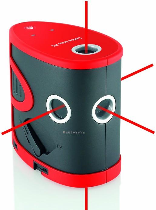 Leica Lino P5 Puntlaser - bouwlaser - Meetvisie ook voor huren, verkoop en reparatie regio Sliedrecht en Zuid-Holland.