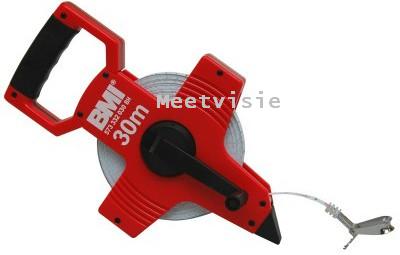 Meetband bmi kunststof 30m - Meetvisie meetgereedschap voor tuinbouw en wegenbouw, ook verkoop regio Lent en Nijmegen