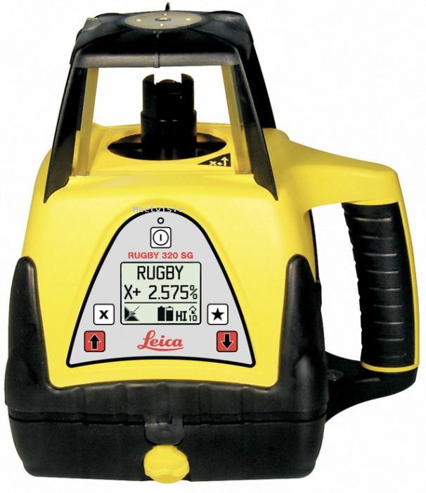 Leica Rugby 320SG  bouwlaser - totaalservice ook regio Midden-Gelderland, Elst, Lent, Heteren en Oosterhout.