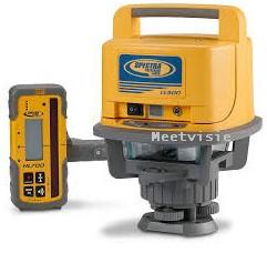 Bouwlaser horizontaal Spectra LL500 - Meetvisie Benelux ook voor alle bouwlaser accessoires en service.