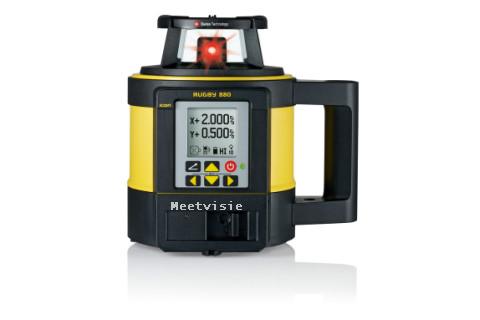 Hellingslaser Leica Rugby 880 - Meetvisie ook voor reparatie van bouwlasers, ook service in Noord-Holland.