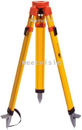 Houten statief, van 1,02 m - 1,65 m - Meetvisie bouwlaser statieven.