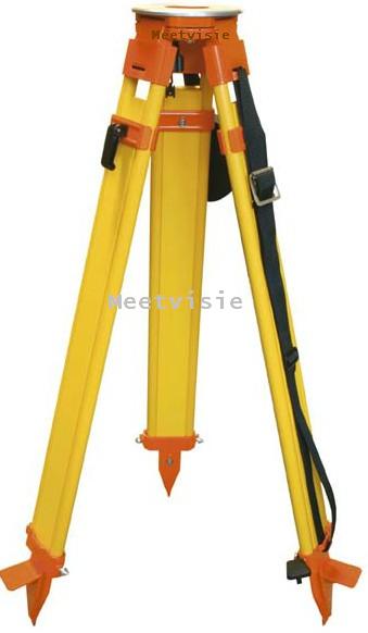Statief hout 1,02 m - 1,69 M - snelklem - Meetvsie bouwlaser statieven
