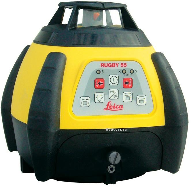 Bouwlaser horizontaal en verticaal Leica rugby 55 - Meetvisie ook service in Sliedrecht.