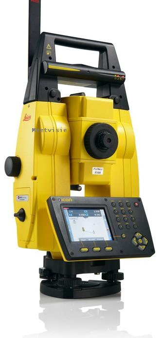 Total station Leica iCON 60 Robot - Meetvisie total station service voor Nederland en België.