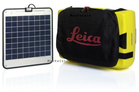 zonnepaneel voor Leica Rugby 800 serie - Meetvisie bouwlaser totaalservice
